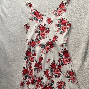 H&M Divided Vintage Floral Print A-Line Dress